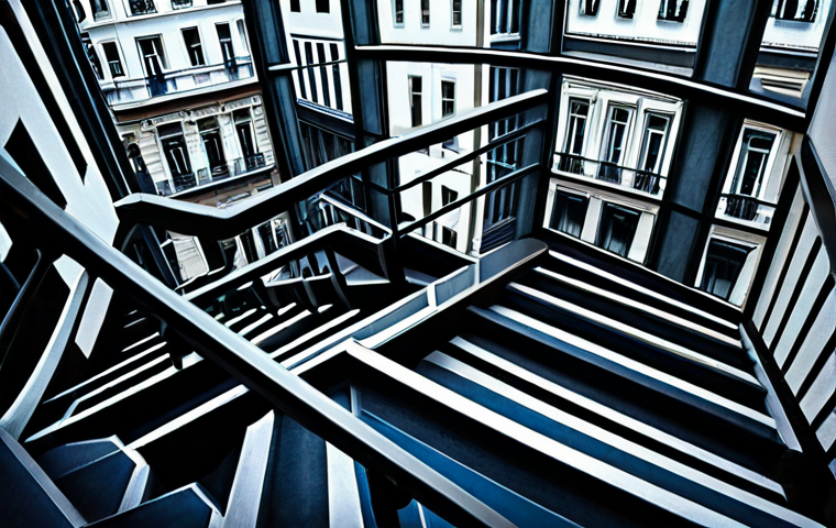 "Inception" Inspired Dreamscape**

"A surreal cityscape, Escher-esque architecture blending seamlessly, impossible staircases, hints of Parisian streets, a subtle focus on a spinning top about to fall, muted colors with pops of deep blue and grey, dramatic lighting, inspired by Christopher Nolan's "Inception", perfect anatomy, correct proportions, professional photography, high quality, safe for work, appropriate content, fully clothed, professional."

**