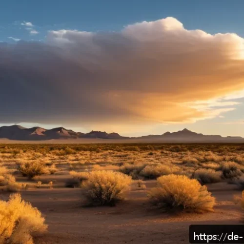 코엔 형제 영화 촬영된 지역 - A vast desert landscape at sunset in Marfa, Texas, featuring minimalist adobe-style architecture wit...